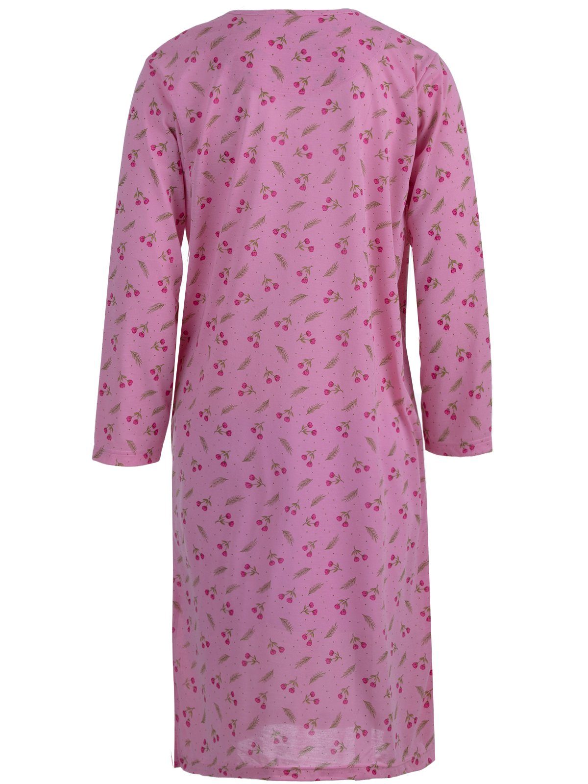 Lucky Nachthemd Nachthemd Langarm - Blumen