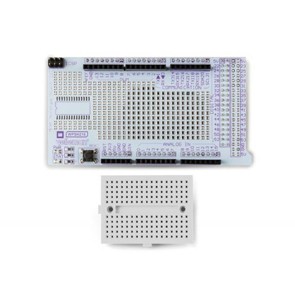 Whadda Lerntablet Verwenden Sie das ProtoShield, um Prototypen Ihrer Schaltungen zu erst, (1-tlg)