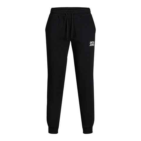 Jack & Jones Jogginghose Jogginghose JPSTGORDON Bequeme Trainingshose Sweat Pants 3729 in Schwarz