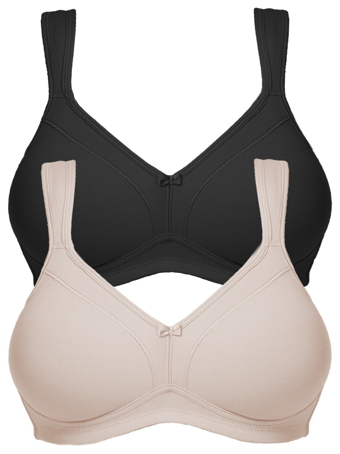 Set: Soft-BH 2er Pack BH ohne Bügel Topsy