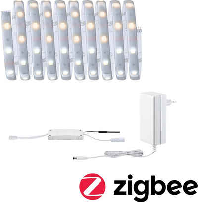 Paulmann LED-Streifen MaxLED 250 Basisset Smart Home Zigbee IP44 12W 810 810lm, 1-flammig, 3m, Tunable White, beschichtet