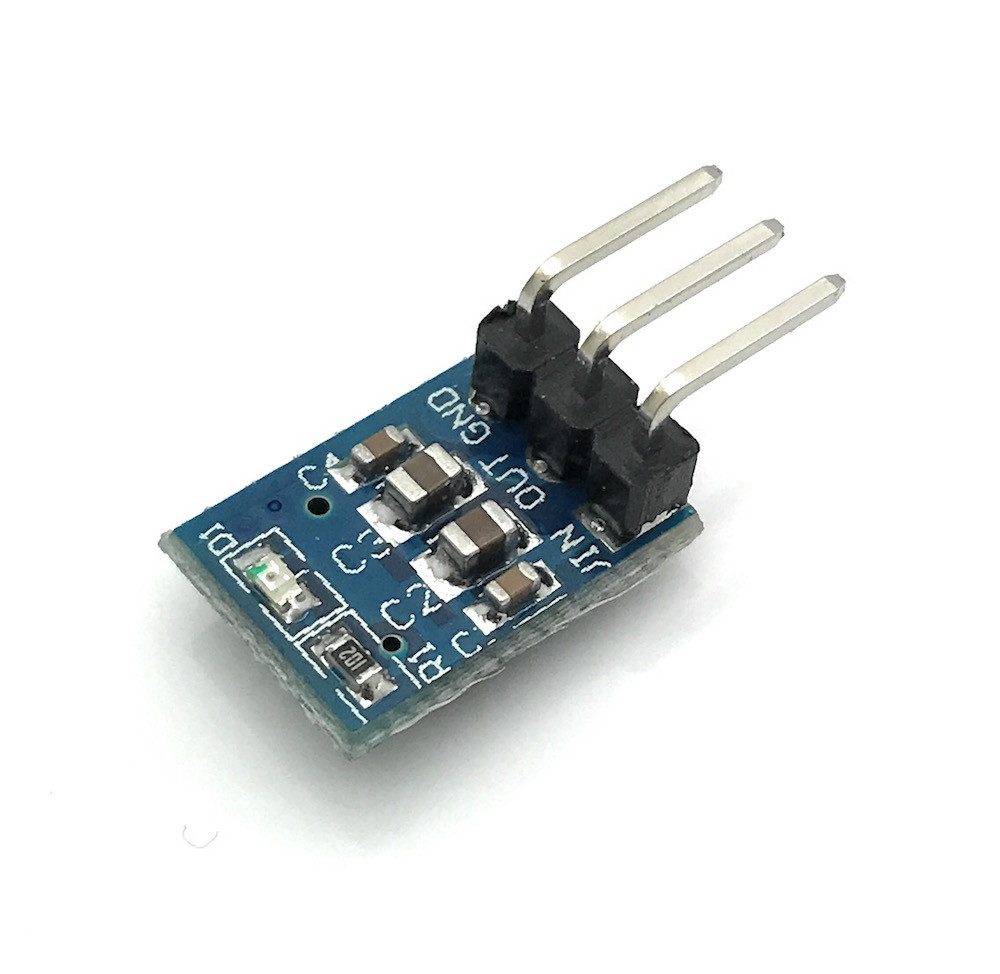 Step-Down Converter 5V -> 3,3V / 800mA mit Pin-Header Netzteil