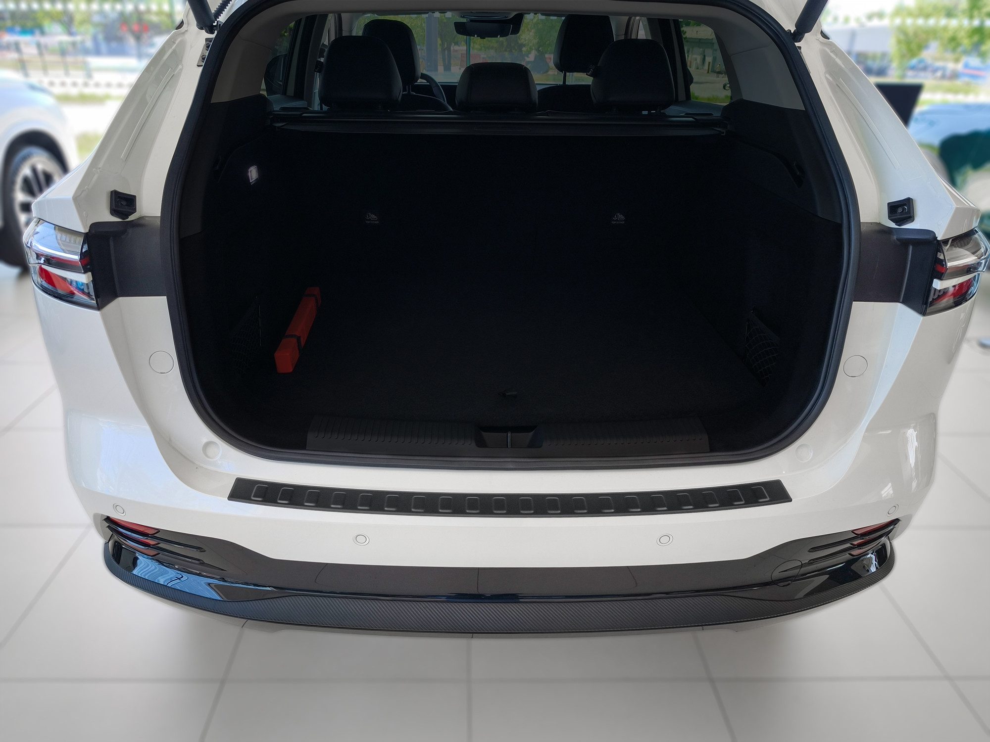 tuning-art Ladekantenschutz L3174 Edelstahl passgenau für MG HS AS3A 2. Generation 10/2024-