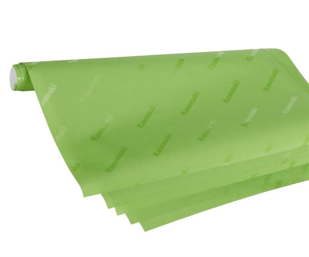 Kawasaki Geschenkpapier Kawasaki Geschenkpapier Set 2 Rollen schwarz/ grün