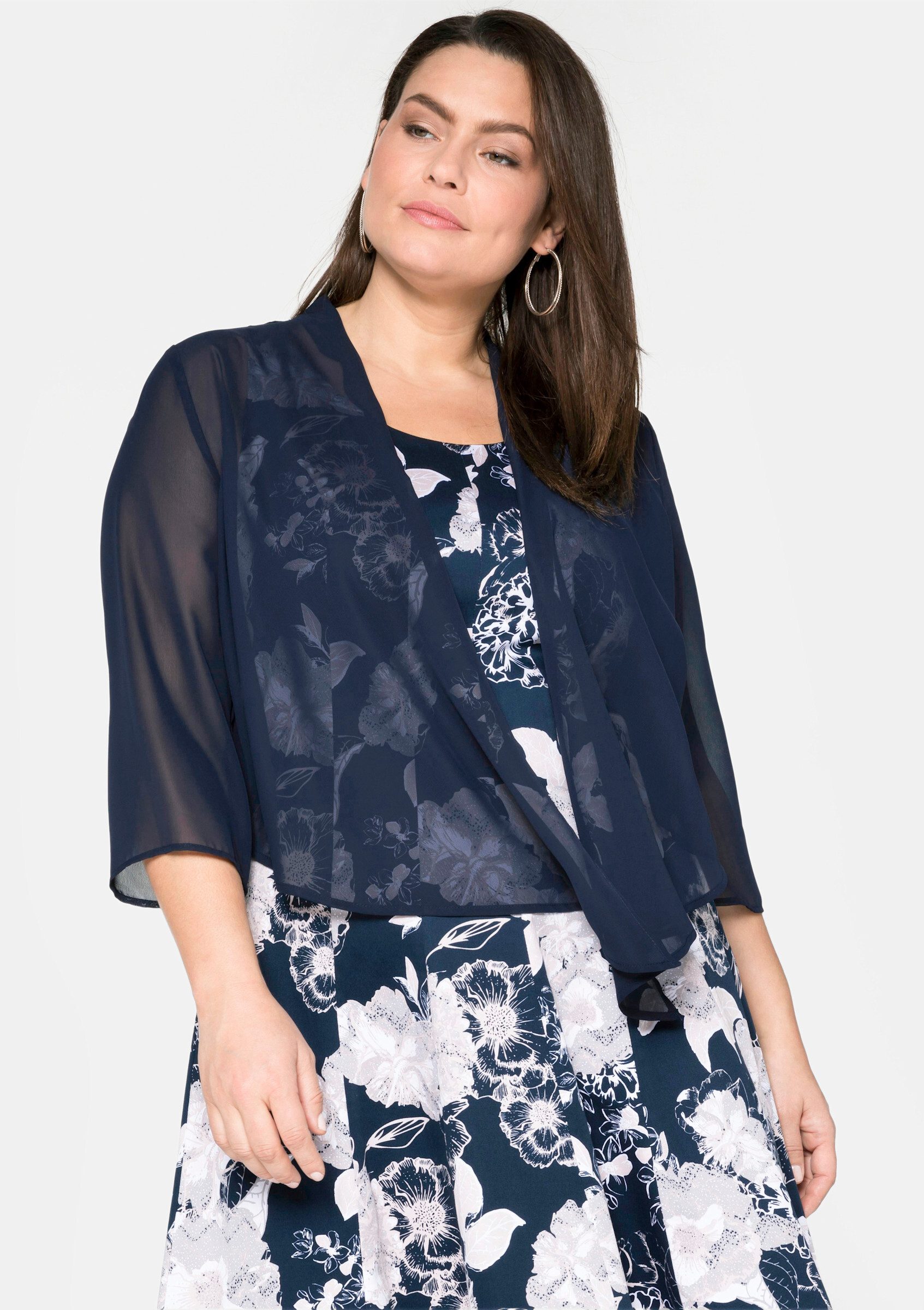 Sheego Blusenblazer Bolerojacke günstig online kaufen