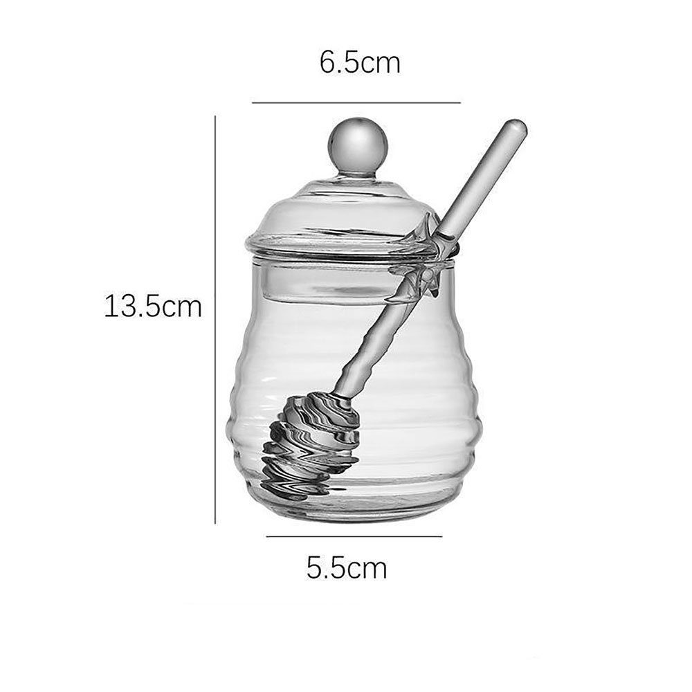 Honigbehälter Glas Zum Honigglas Honig Löffel mit CTGtree