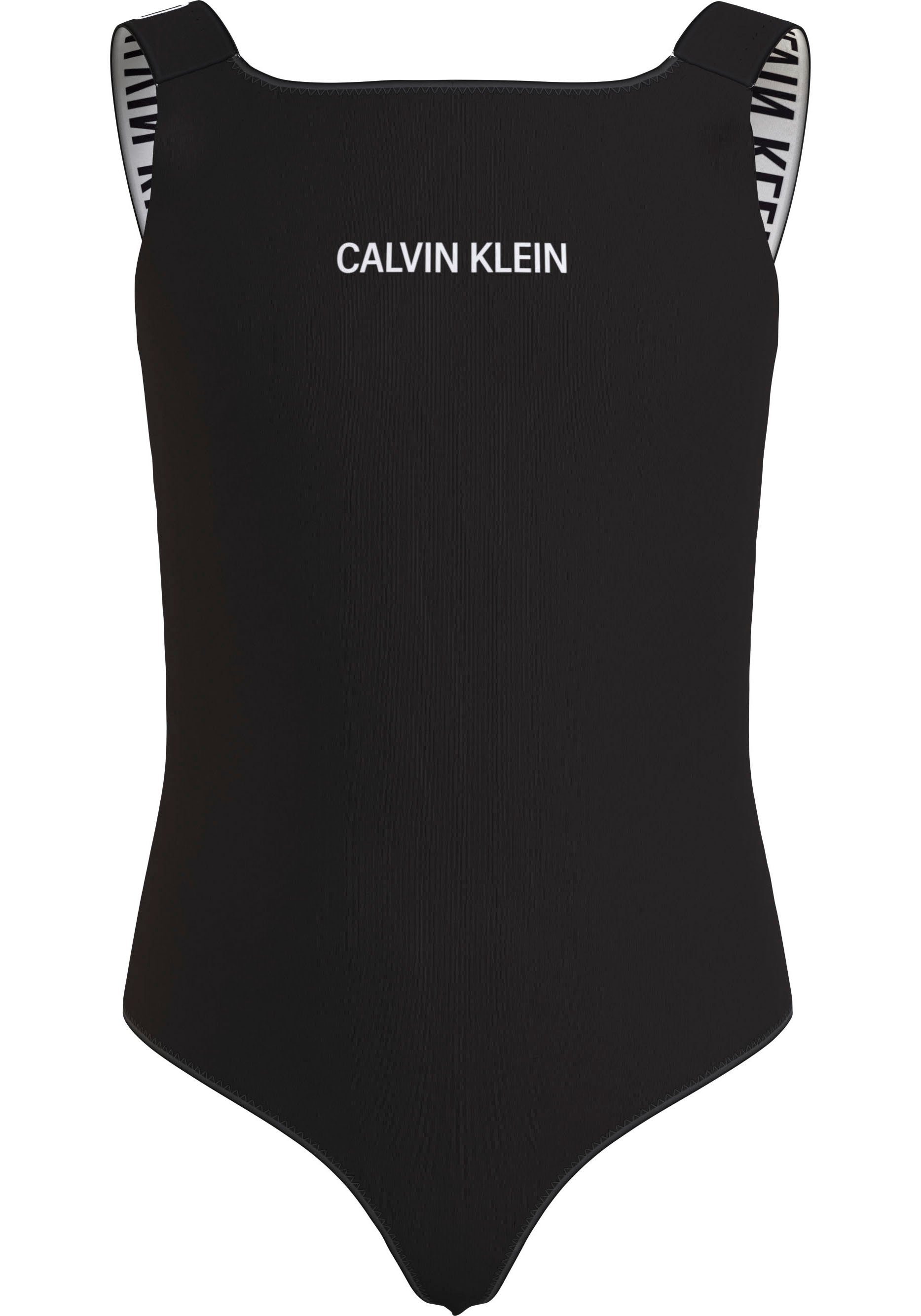 Calvin Klein Swimwear Logoprint mit SWIMSUIT Klein Calvin Badeanzug