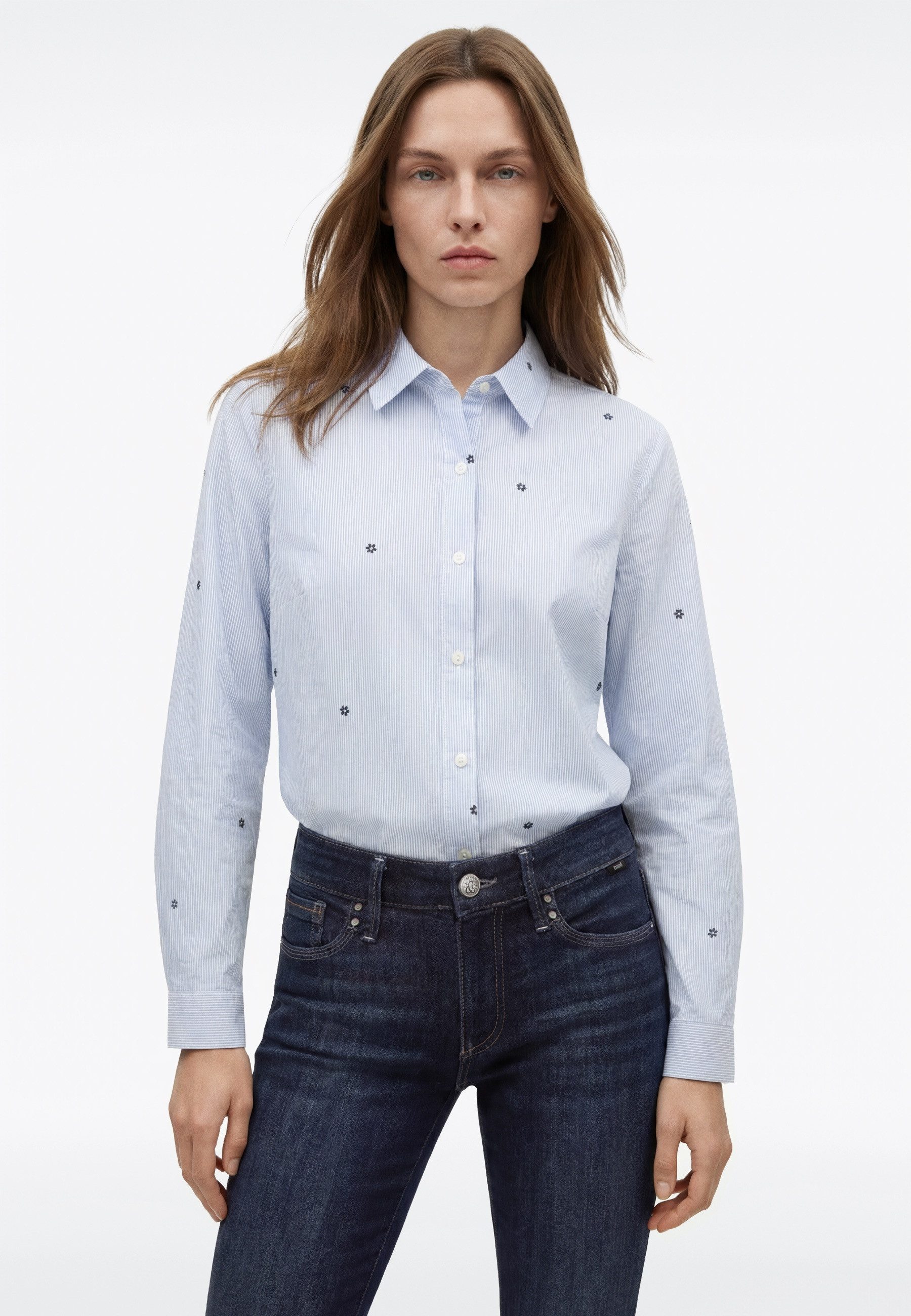 Mavi Langarmbluse LONG SLEEVE WOVEN SHIRT Bluse Langarm