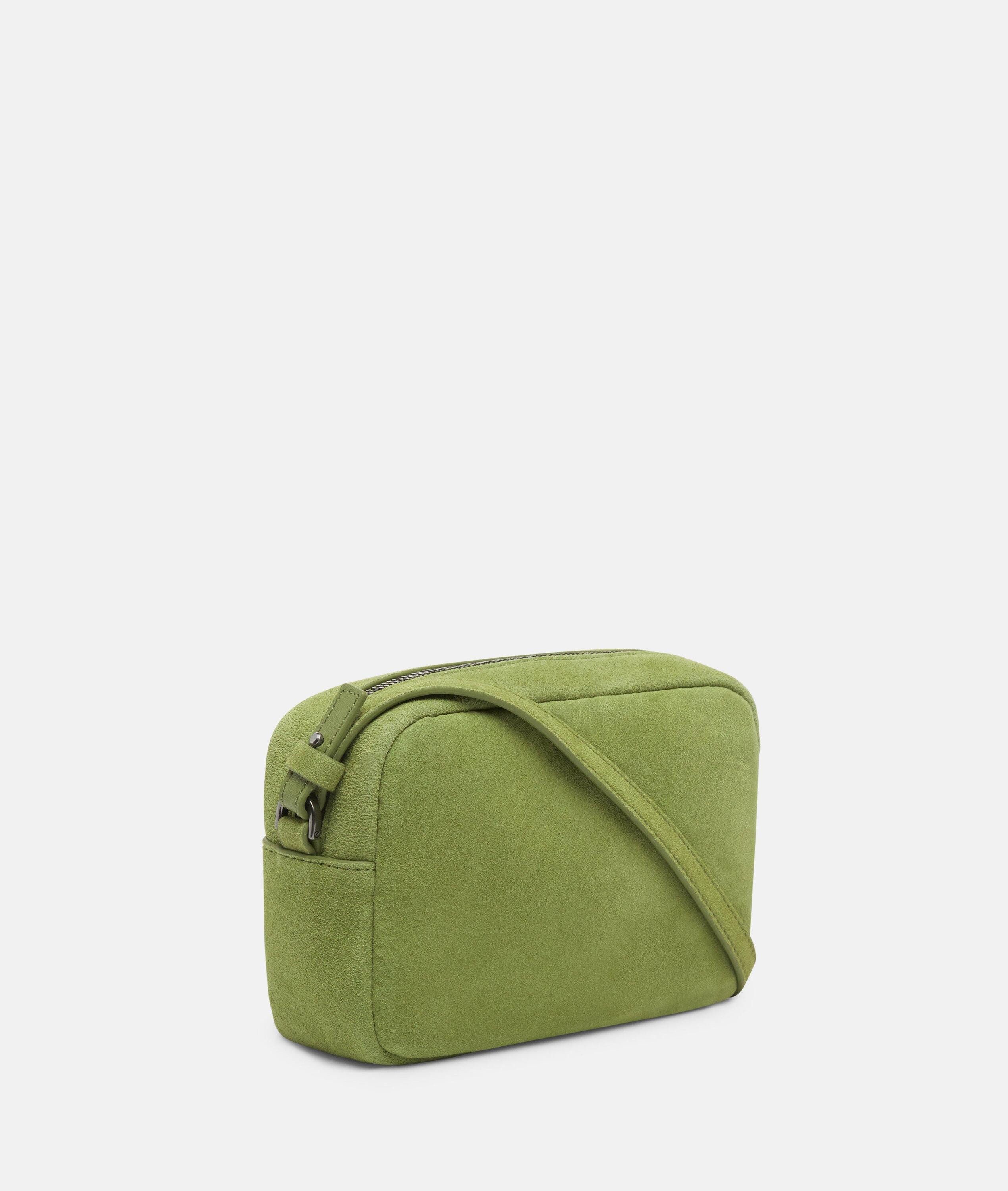 Liebeskind Berlin Umhängetasche Ella Camera-Bag S, Handliche Umhängetasche aus Veloursleder
