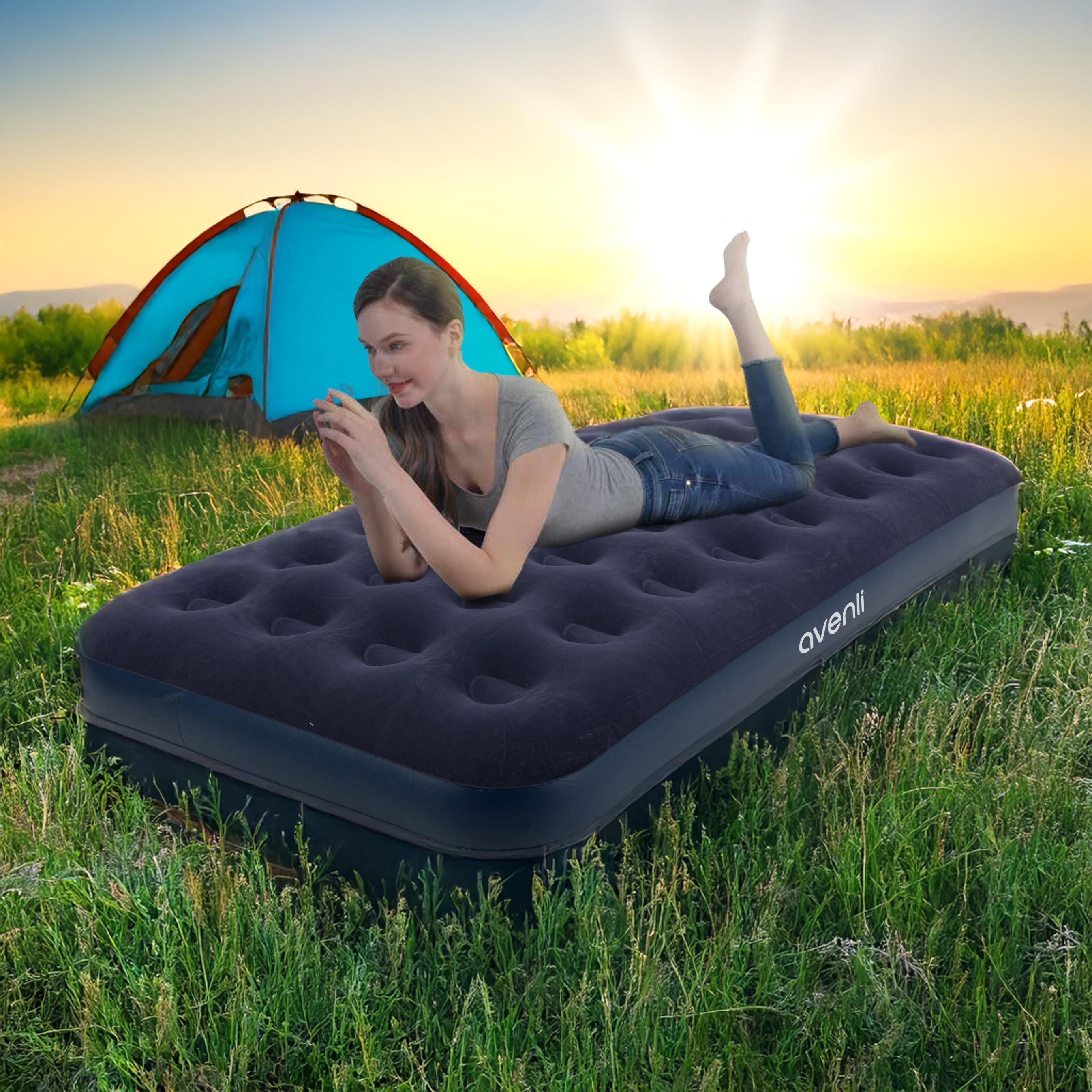 Avenli Luftbett Campingbett aufblasbar 191x99x22cm, (Luftmatratze günstig online kaufen