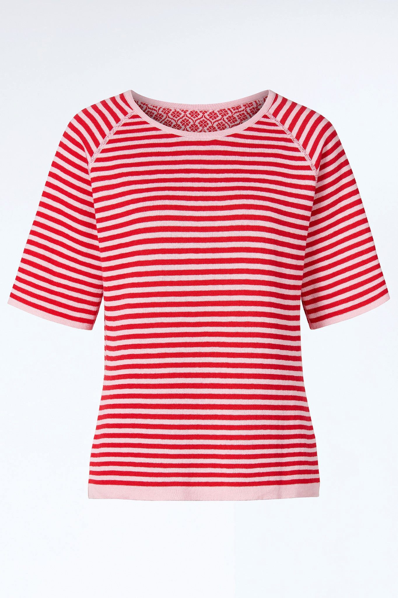 Himalaya Clothing Kurzarmshirt T-Shirt Damen in Doubleface-Optik - Wende-Sh günstig online kaufen