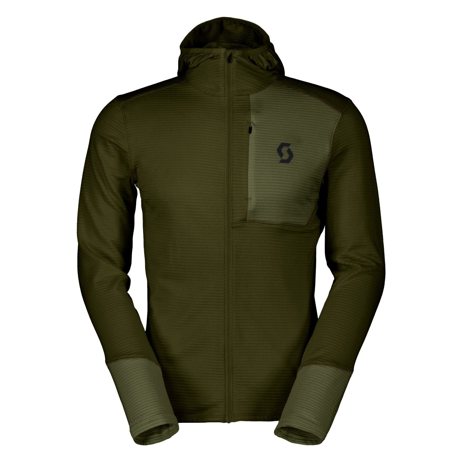 Scott Sweatjacke Hoody M's Defined Light mit Markenlogo auf der linken Brus günstig online kaufen