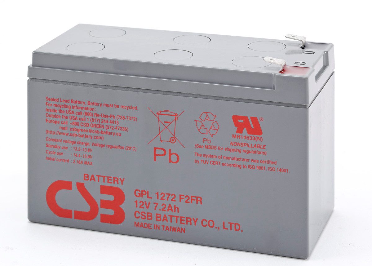CSB CSB GPL1272 12 Volt 7200mAh 150,9x64,8x98,6mm GPL1272F2 Akku 7200 mAh (12,0 V)