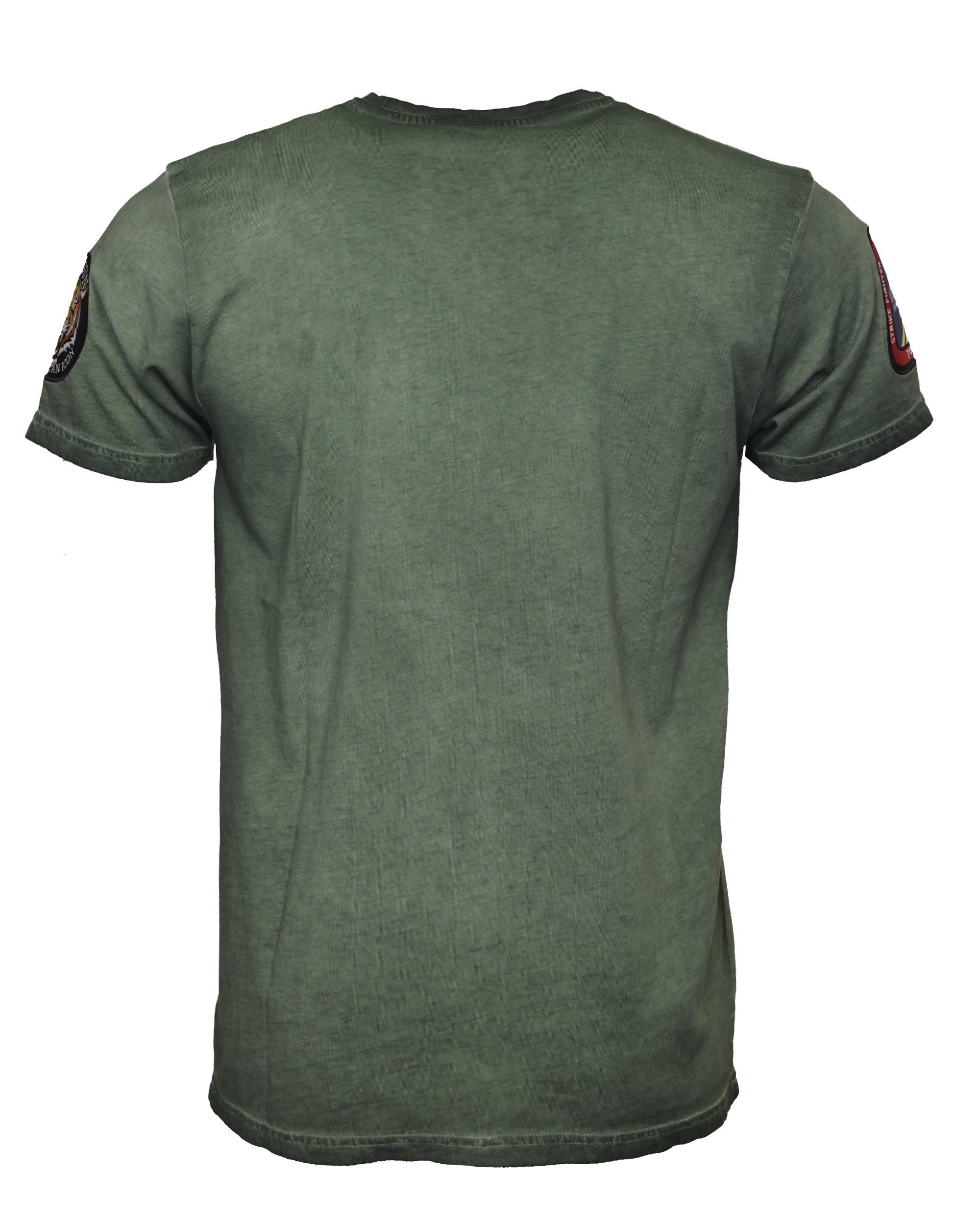 TG20213001 olive TOP T-Shirt GUN