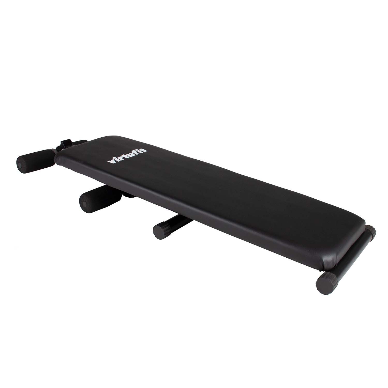 VirtuFit Sit-Up Bank VirtuFit Verstellbare Ab Bench - 5-fach verstellbar, Schwarz