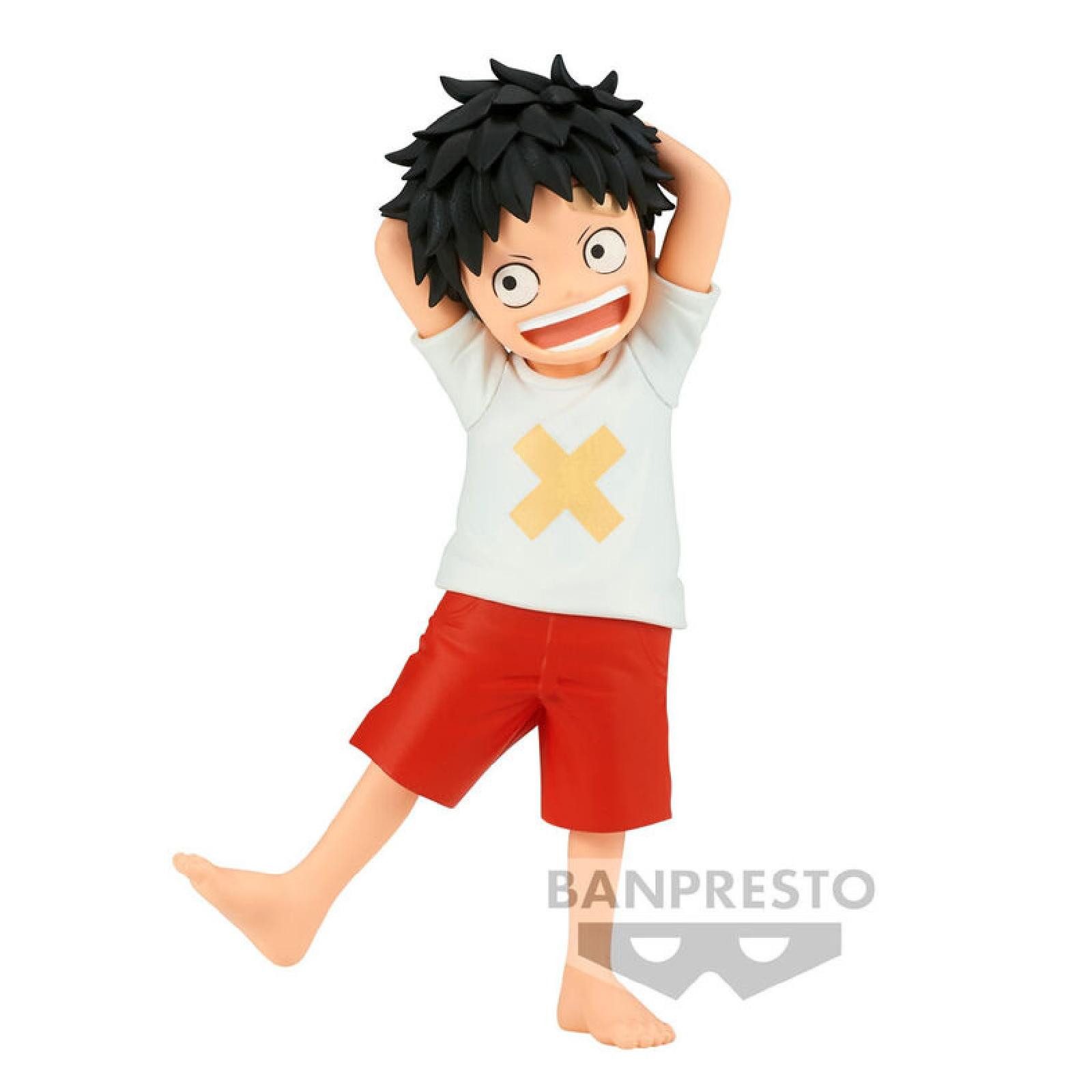 Banpresto Sammelfigur One Piece Film Red The Grandline Series Monkey D Luffy Children Figur