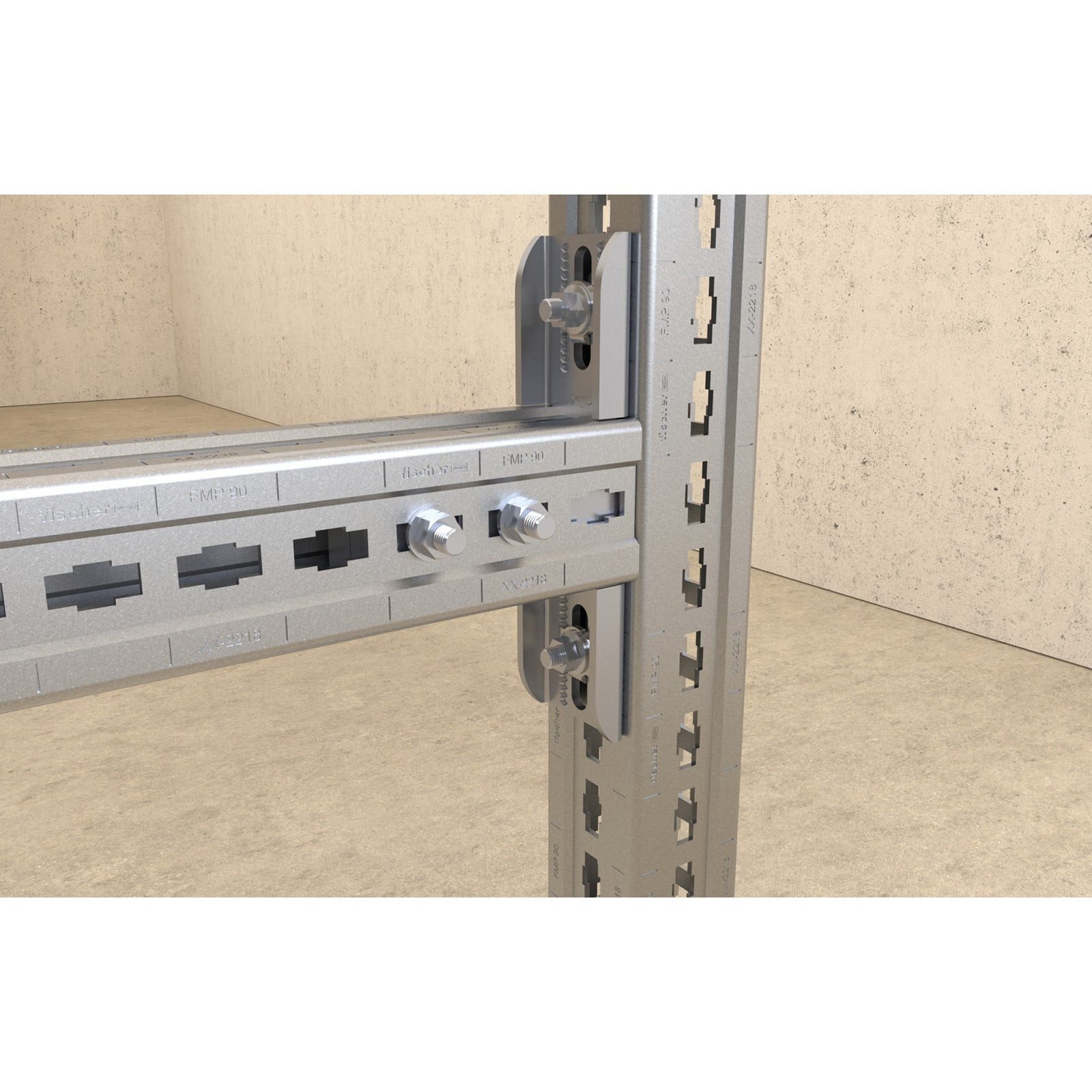 Fischer Sortimentskasten Fischer Montagewinkel FMA 90 (4 Stk) - 547844