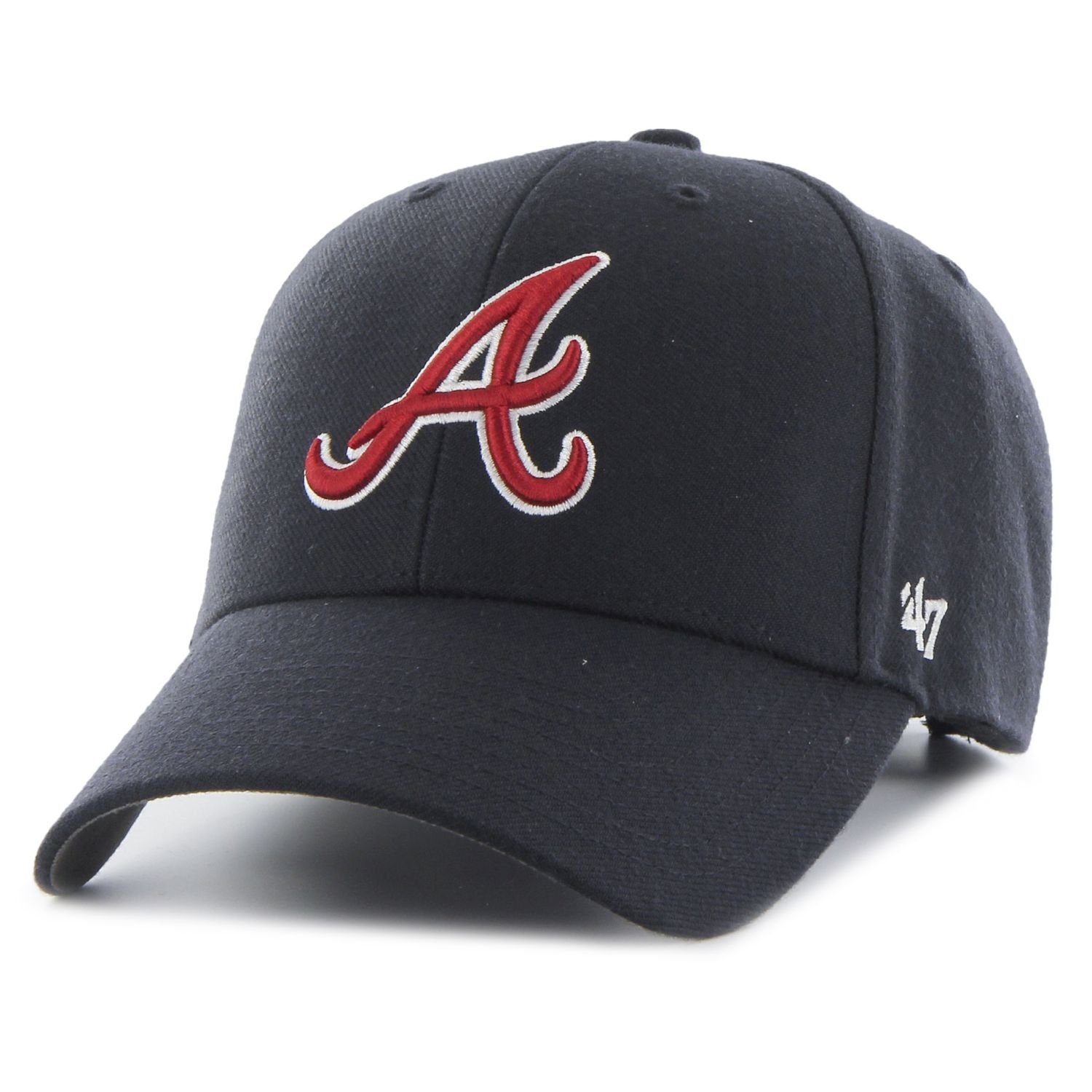 x27;47 Brand Trucker Cap Atlanta Relaxed MLB Braves Fit