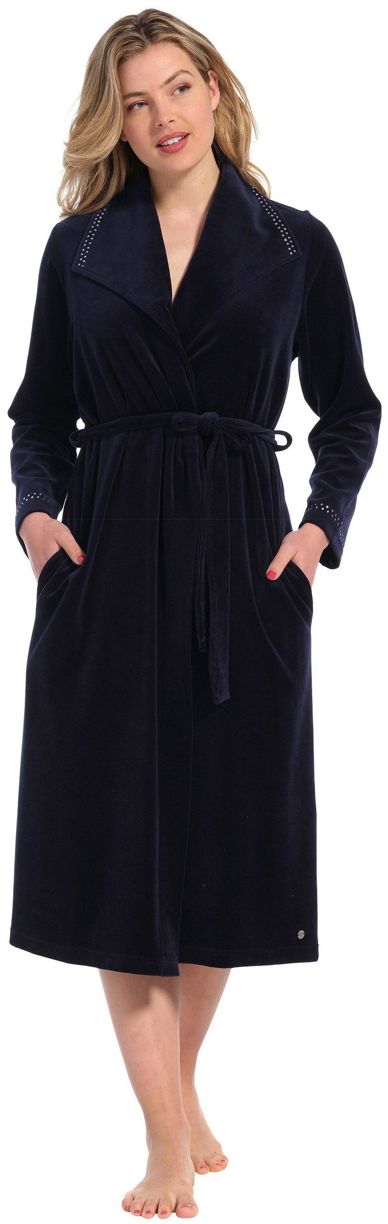 Pastunette Damenbademantel Damen Bademantel, midi, Baumwollmischung, günstig online kaufen