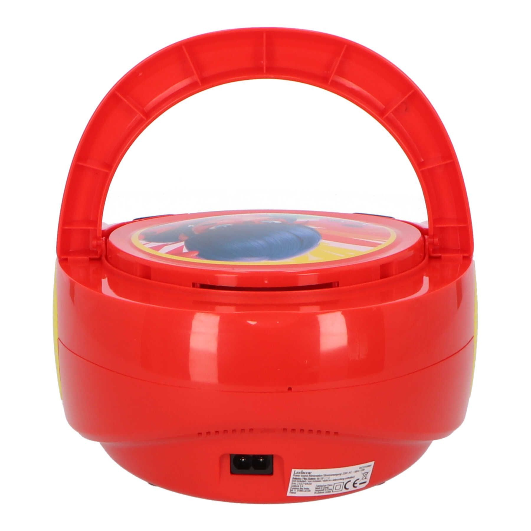 Miraculous - Ladybug CD Player mit Bluetooth für Kinder mit Mikrofonen Stereo-CD Player (Bluetooth)