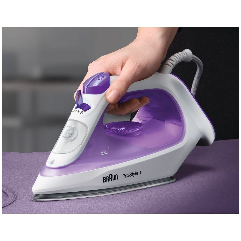 violett, TexStyle - VI - 1 W Braun 1080 Dampfbügeleisen 2000 Dampfbügeleisen SI