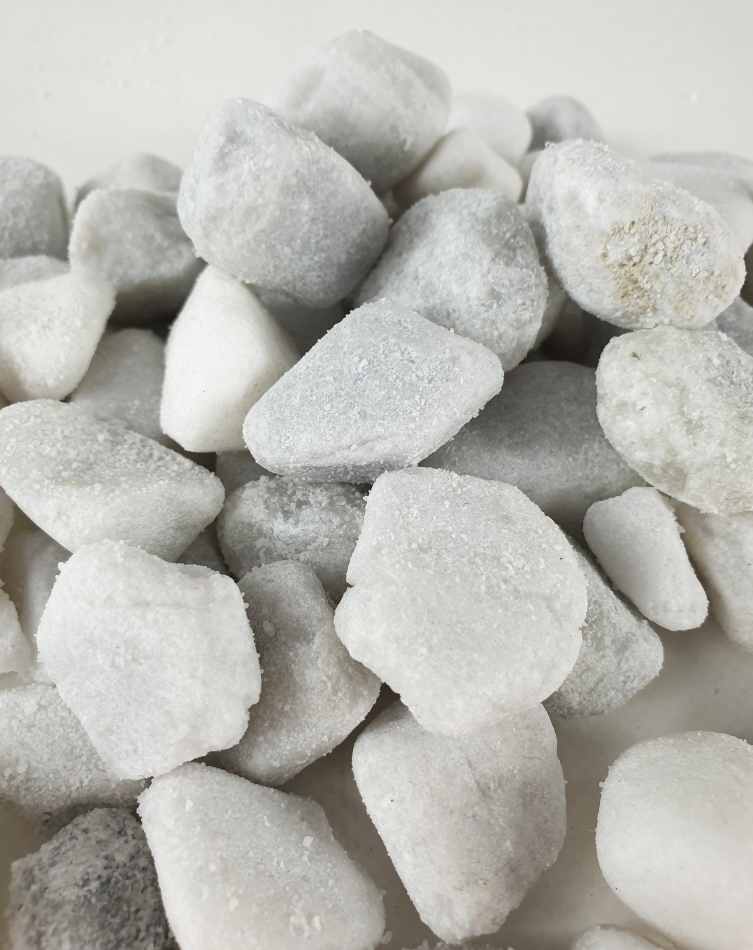 sesua Dekosteine Marmorkies weiß Carrara Kies günstig online kaufen