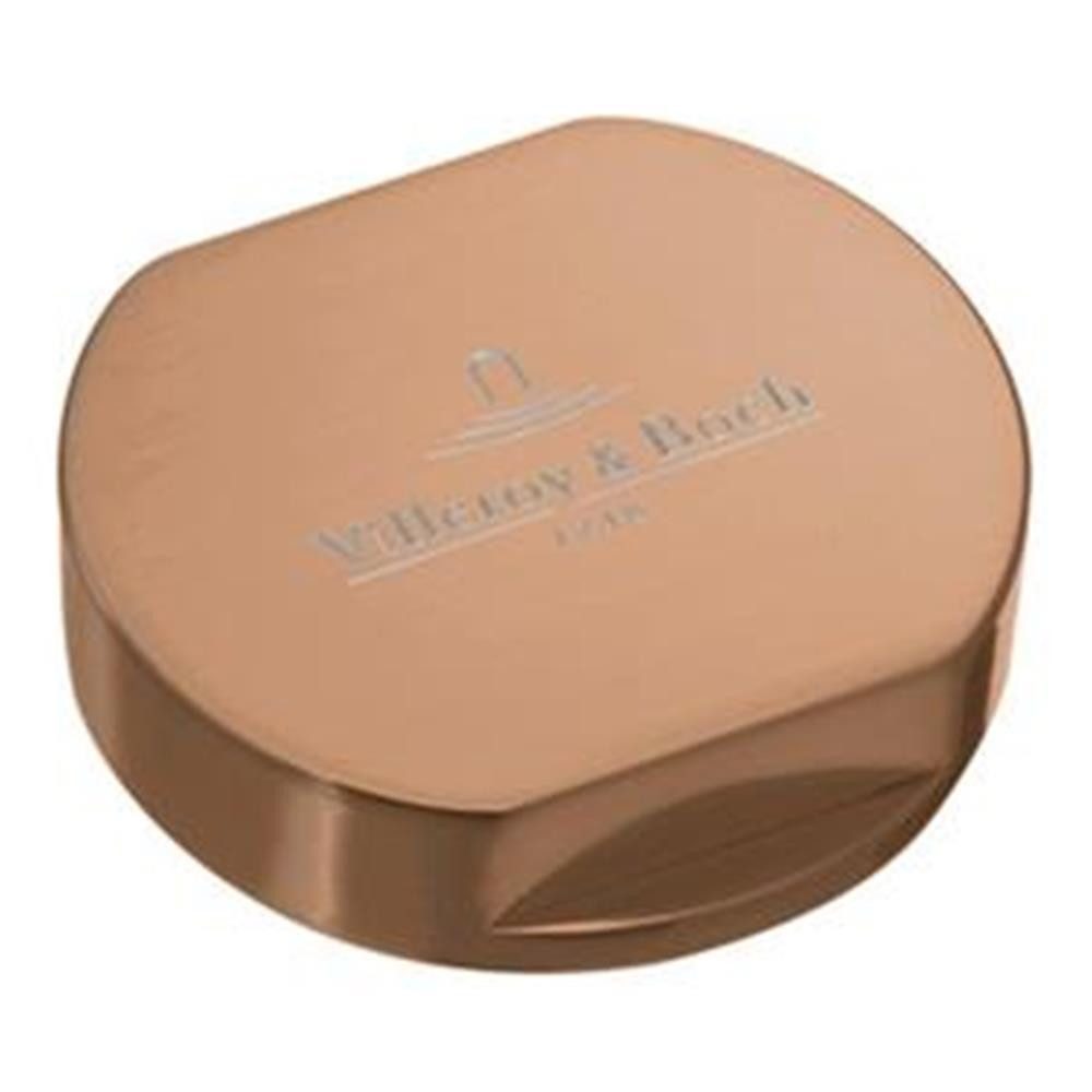Villeroy & Boch Einbauspüle Abdeckkappe rund, für Doppeldrehgriff, Bronze