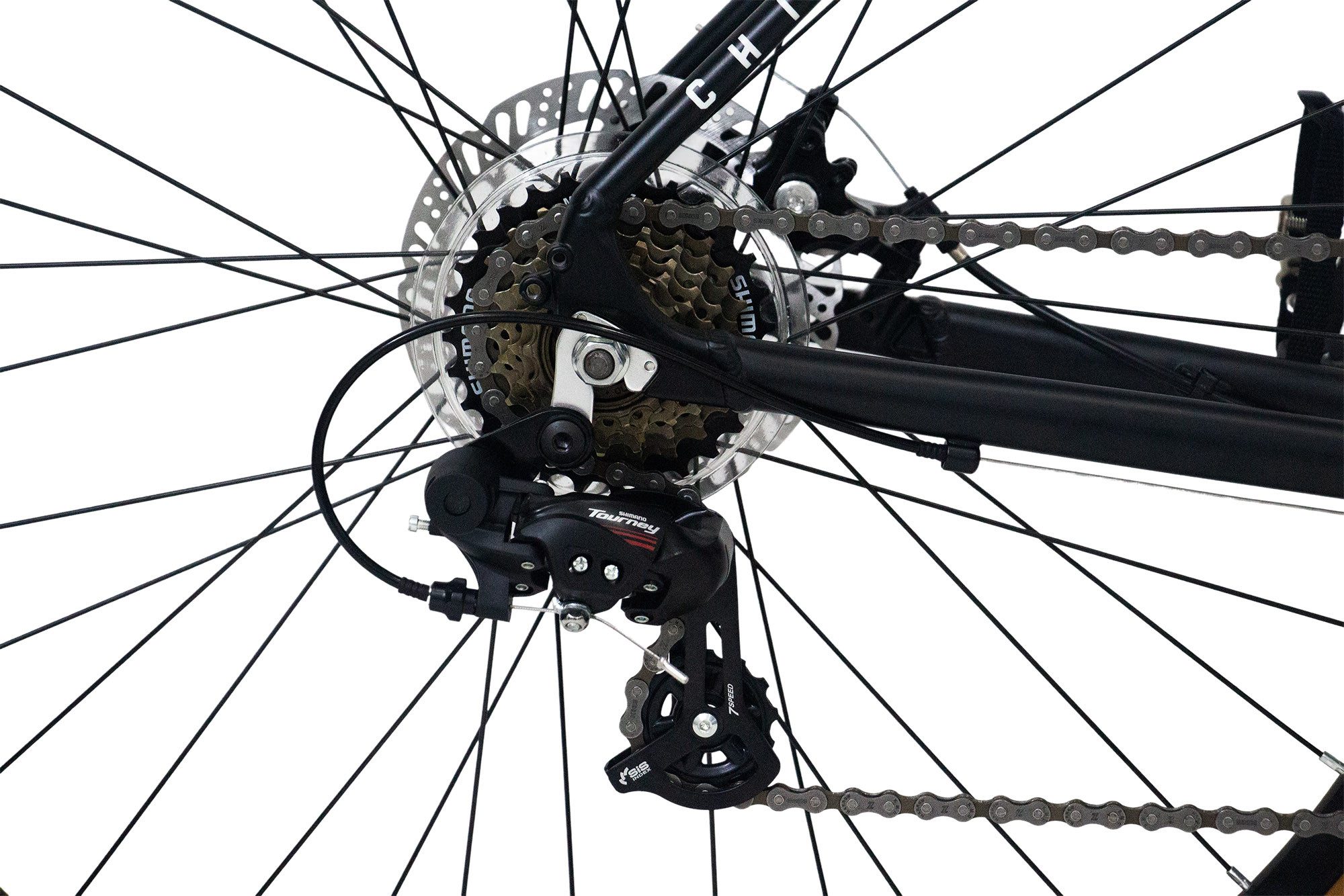 CHILLIZ Gravelbike GL.01, 14 Gang Shimano Tourney Schaltwerk, Kettenschaltung – Bild 5 von 5