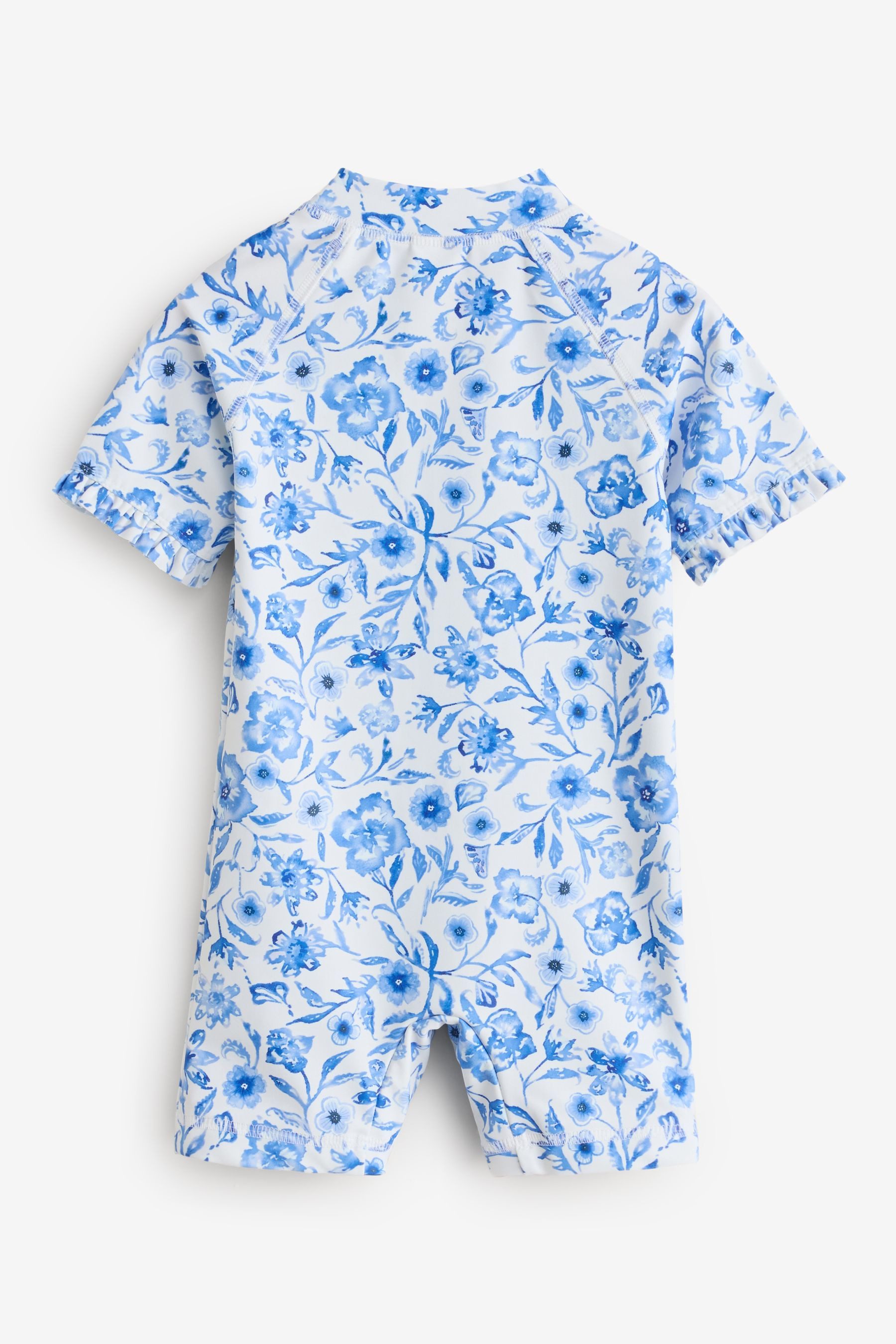 Next Badeanzug Sunsafe-Badeanzug mit Rüschenärmeln (1-St) günstig online kaufen
