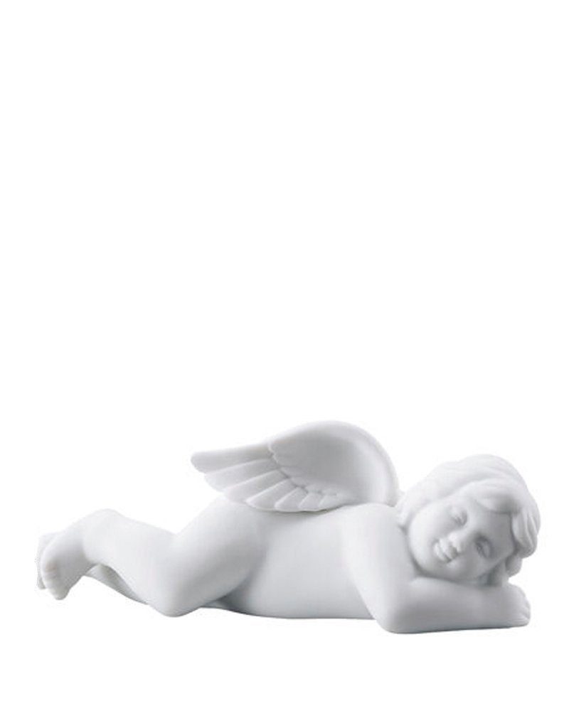 Rosenthal Engelfigur Engel schlafend aus matten Porzellan, klein