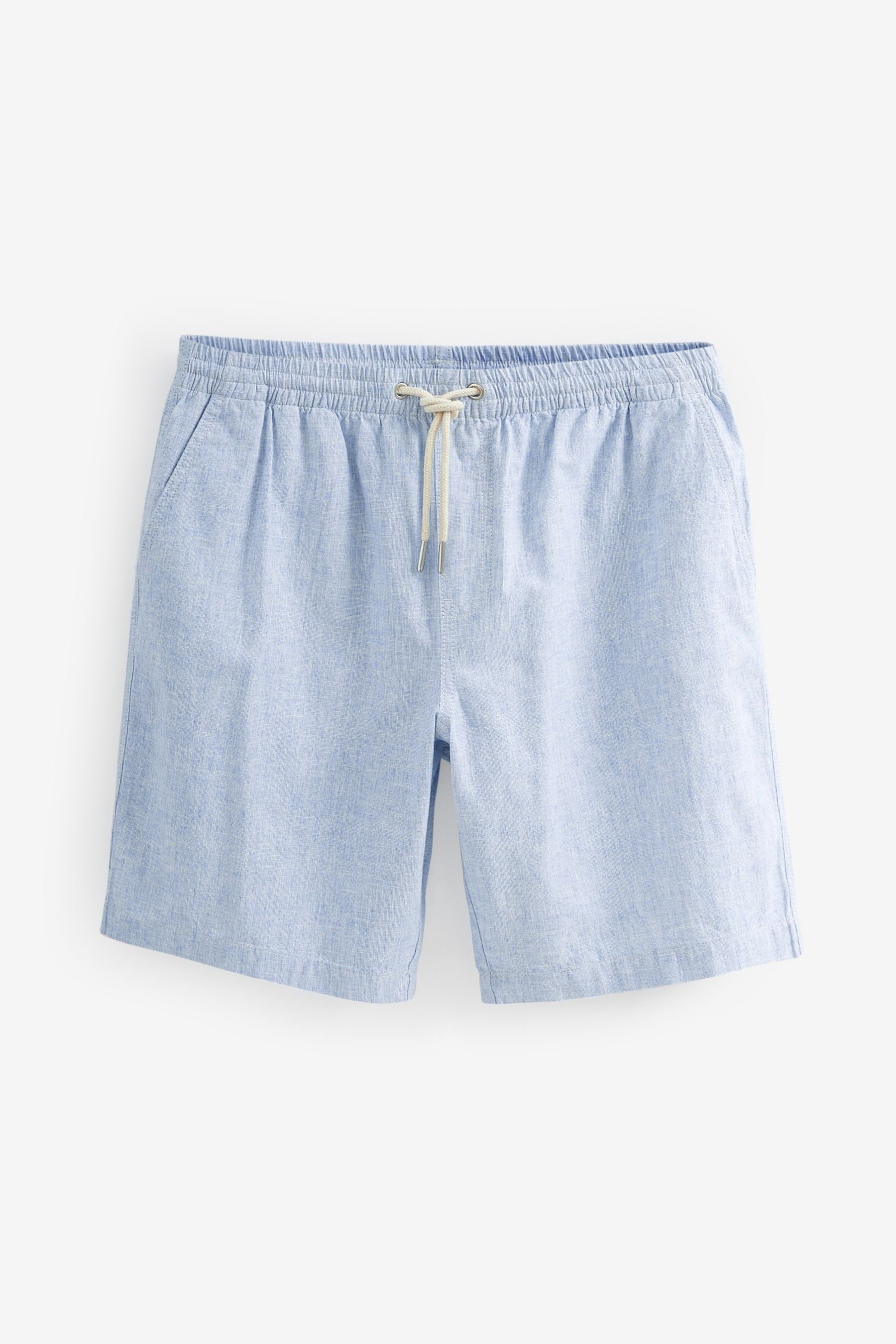 Next Shorts Shorts mit Tunnelzugbund aus Baumwolle/Leinen (1-tlg) | Shorts