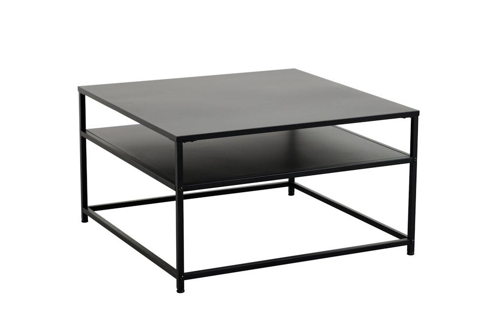 STEEL 70cm schwarz riess-ambiente eckig Couchtisch · (Einzelartikel, 1-St), Industrial Wohnzimmer DURA Metall · ·