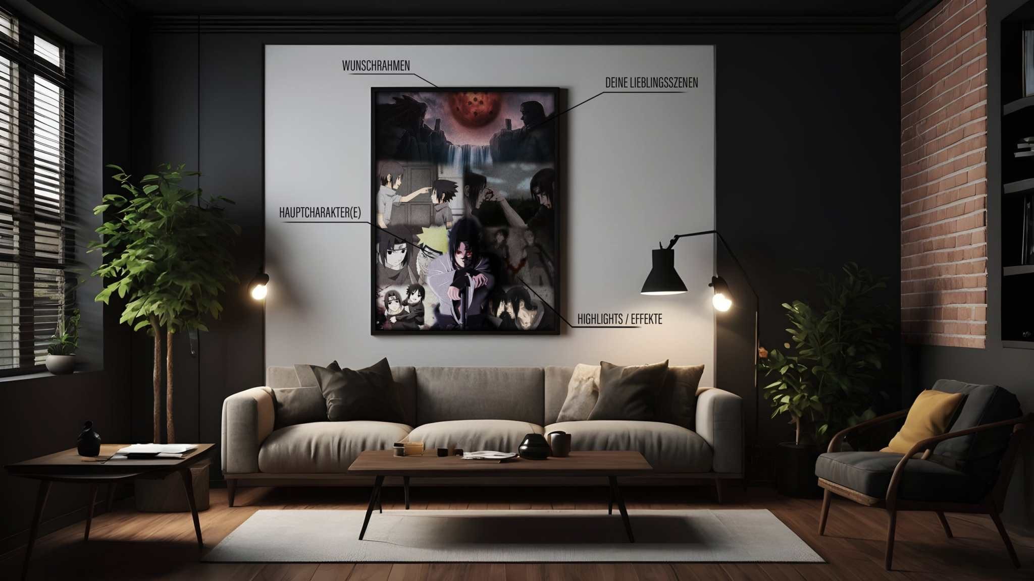 Wanddekoobjekt Dein eigenes Anime-Leinwandbild - Made by SimpleCanvas