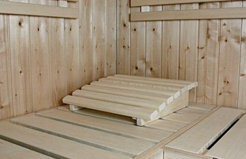 Karibu Sauna Malena, BxTxH: 259 x 210 x 206 cm, 40 mm, (Set) 9-kW-Ofen mit externer Steuerung