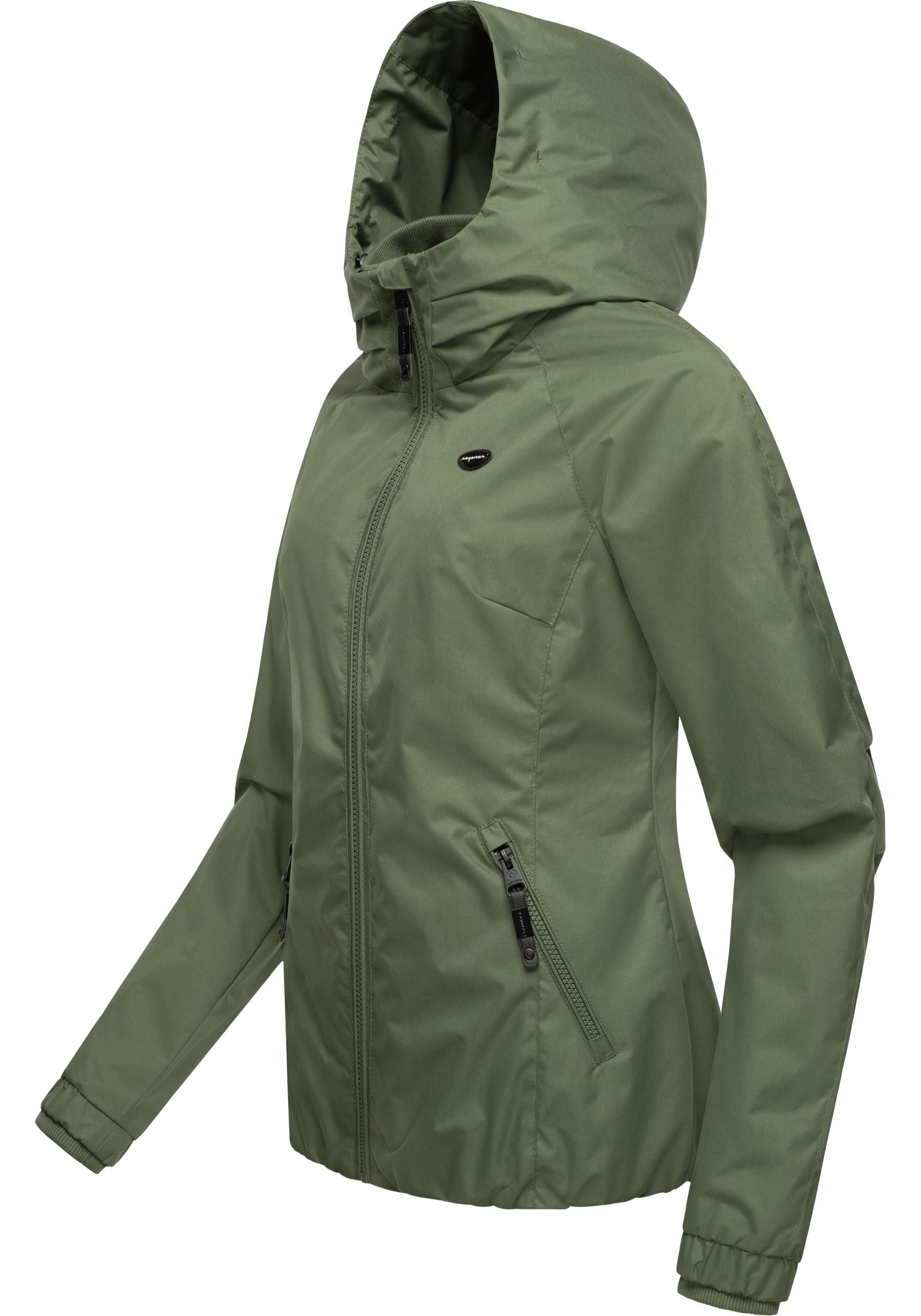Ragwear Outdoorjacke "Dizzie", mit Kapuze, Wasserdichte Übergangsjacke mit günstig online kaufen