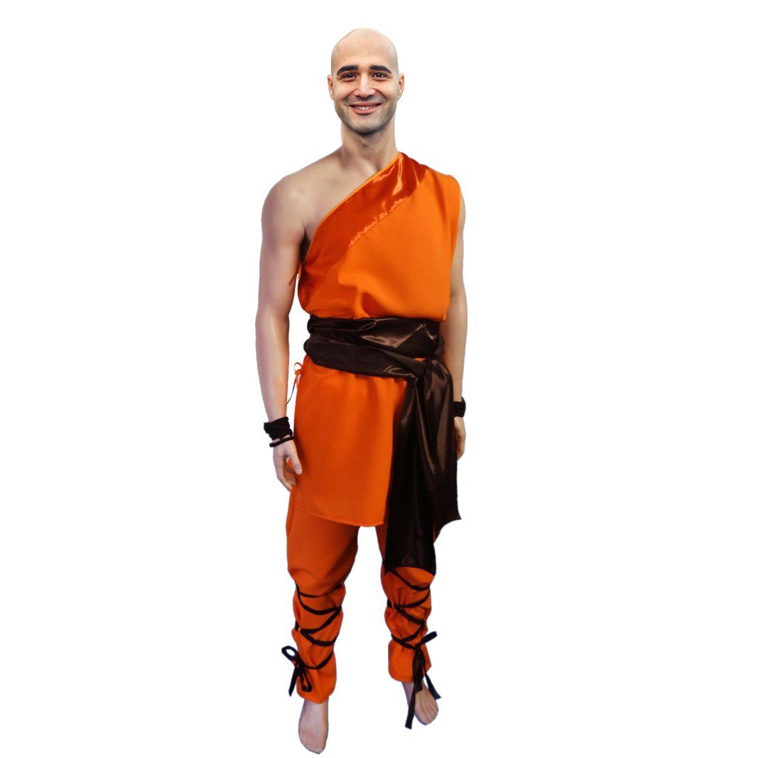 Lipta TDP Kostüm Shaolin Kostüm Mönch für Herren