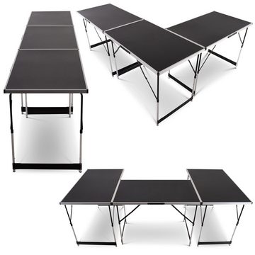 Raburg Arbeitstisch Multifunktionstisch, 3-teilig, Alu, 3 x 100 cm x 60 cm, Raburg Olli (Set, 3er-Set), 4-fach höhenverstellbar, pro Tisch bis 30 kg Belastbar