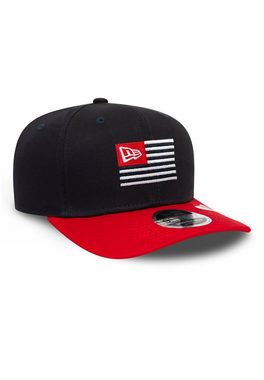 New Era Snapback Cap New Era 9Fifty Snapback Cap FLAGGED STR Dunkelblau Rot