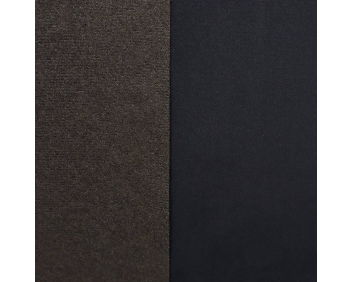 Thumbnail - Stofferia Stoff Polsterstoff Microfaser Velour Velvet Plus Schwarz, Breite 140 cm, Meterware