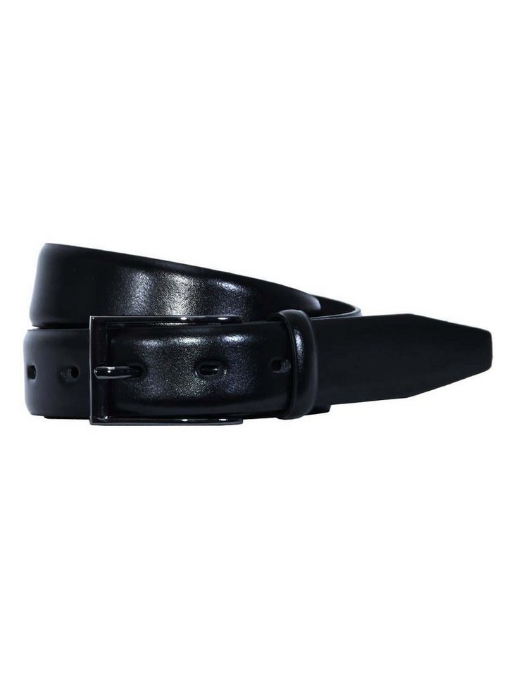 LLOYD Men\'s Belts Ledergürtel LLOYD-Herren-Ledergürtel 30 mm schwarz