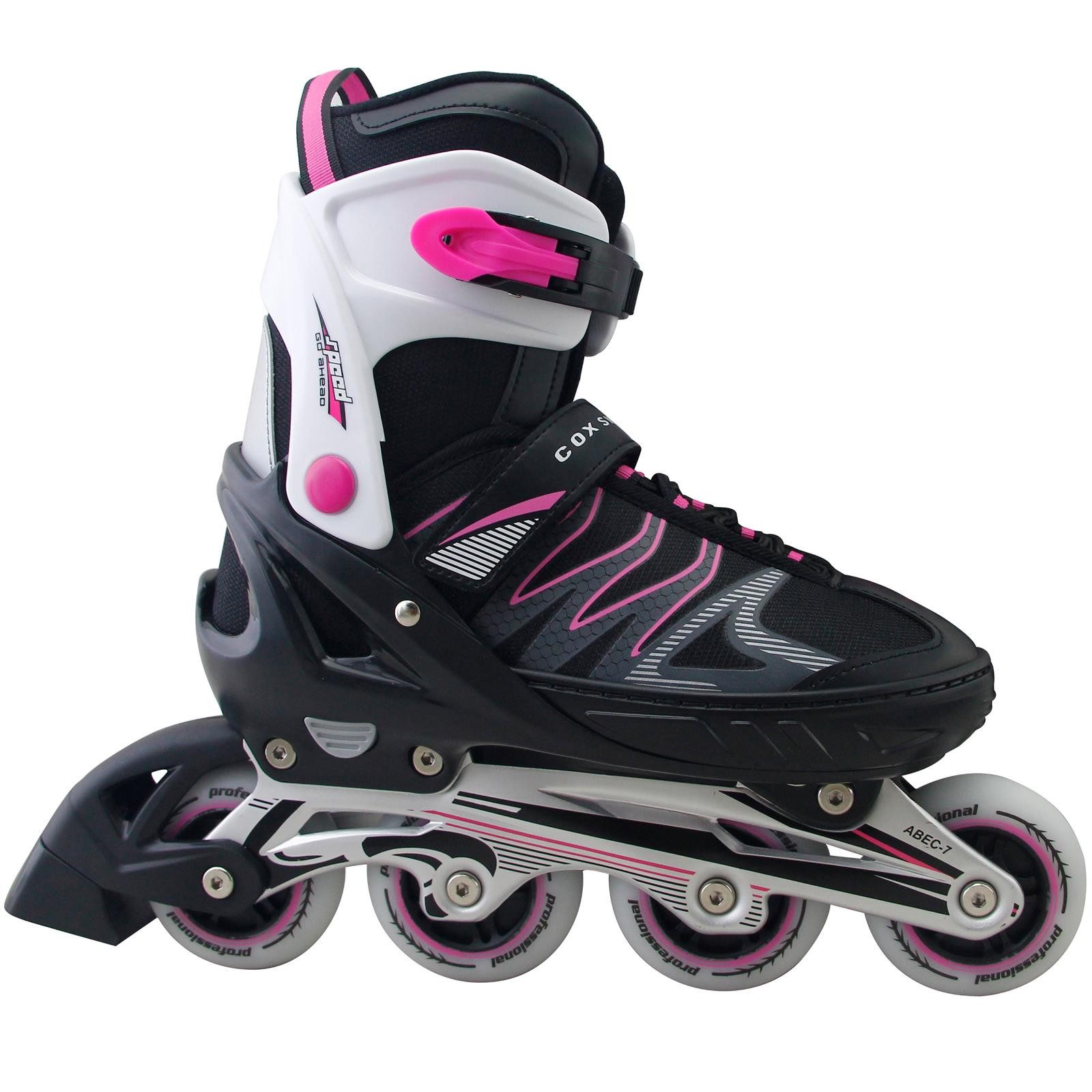 Cox Swain Inlineskates Joy 2in1 verstellbar Inline Skates und Schlittschuhe mit Alu, 2in1: Inliner & Schlittschuhe