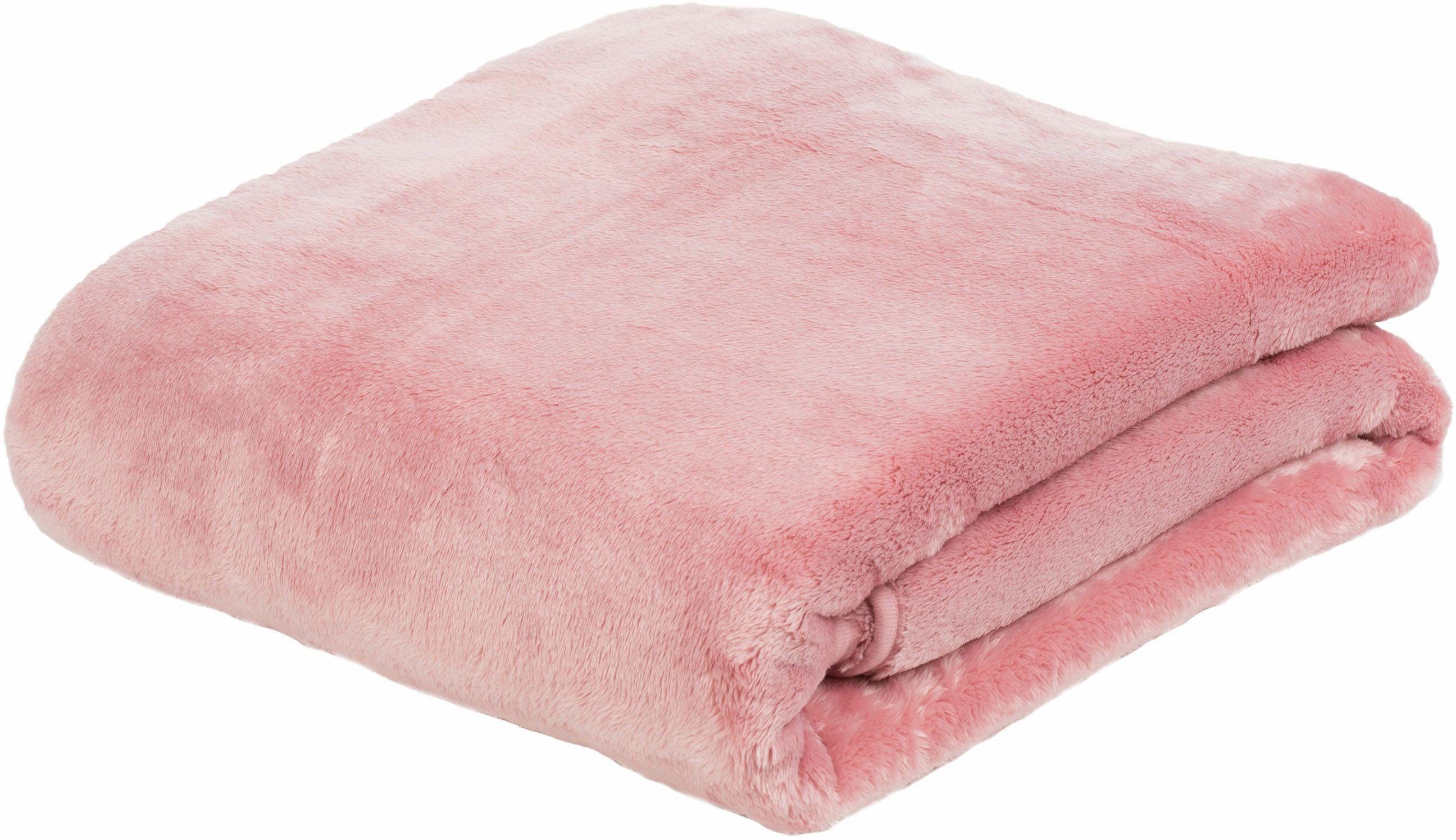 Wohndecke Premium Cashmere Feeling, Gözze, mit premium Cashmere Feeling, Kuscheldecke