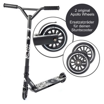 Apollo Stuntscooter Stunt Scooter Ersatzräderset Pro Wheels - ABEC9 Kugellager, ABEC-9-Kugellager, Set aus 2 Rädern