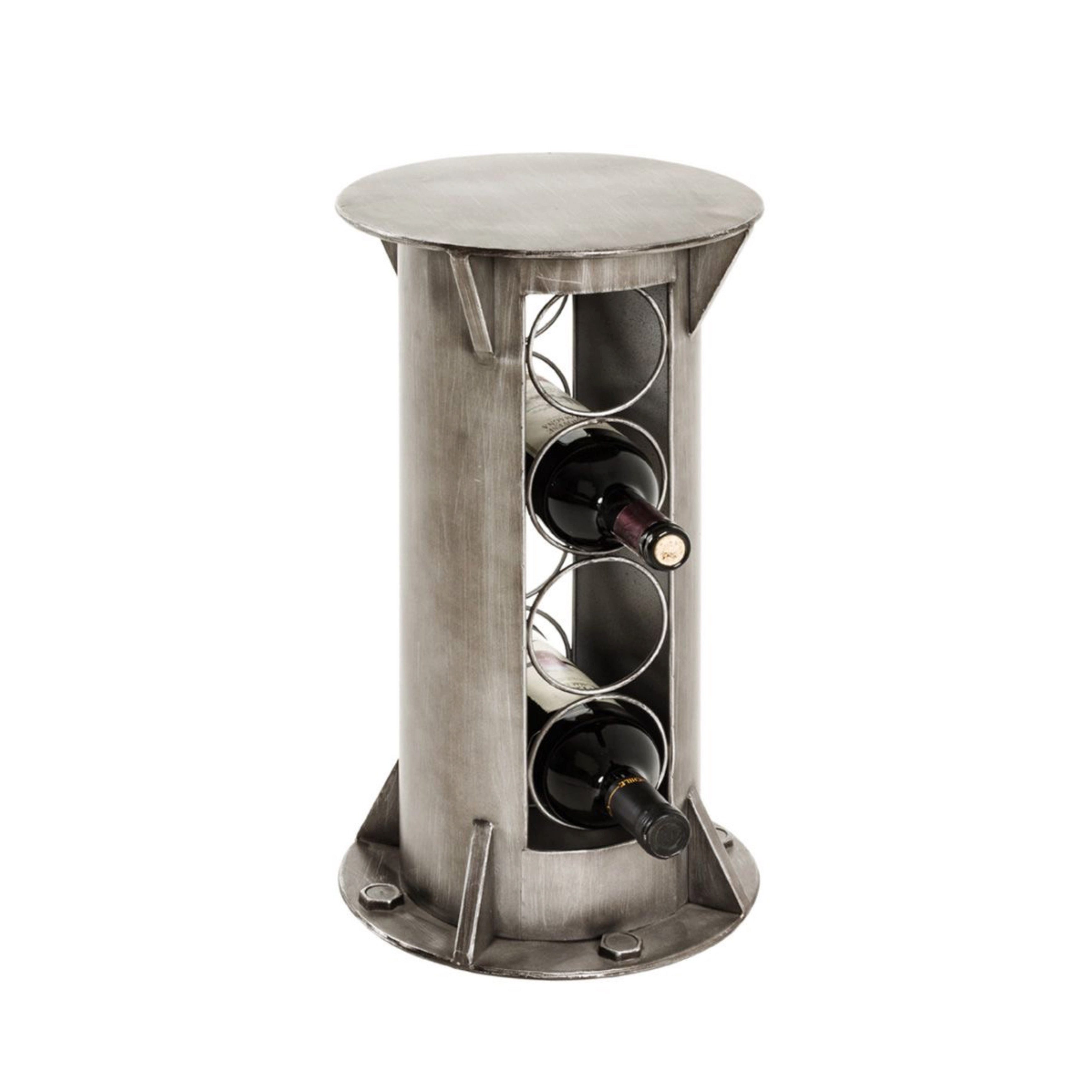 Flaschenregal Weinregal Factor aus Metall von Gilde - Hingucker -Modernes Weinregal