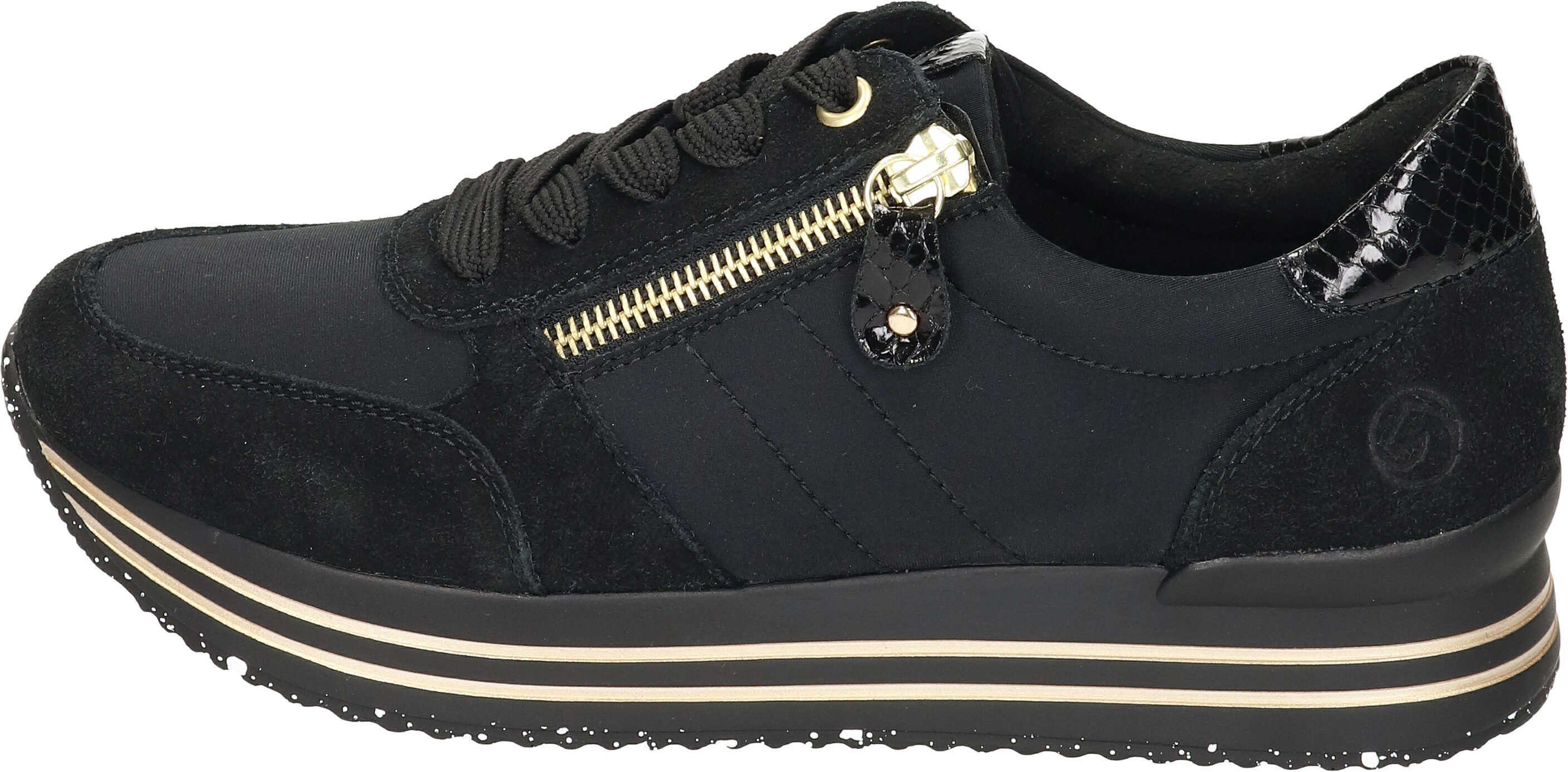 Remonte Schnürer Schnürschuh aus strapazierfähigem Synthetik