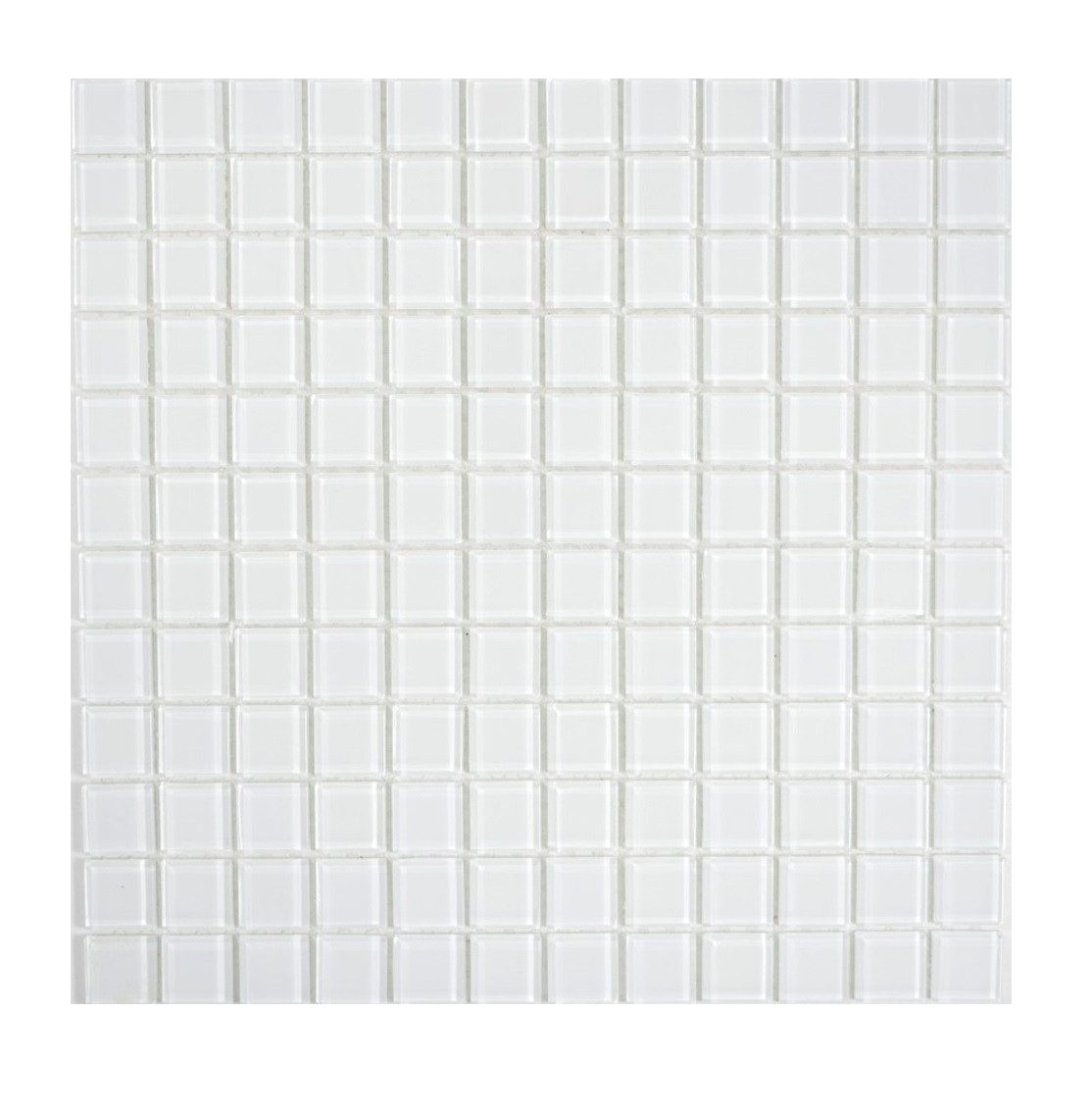 Mosani Mosaikfliesen Mosaikfliese Glasmosaik superweiss Schwimmbadmosaik Poolmosaik