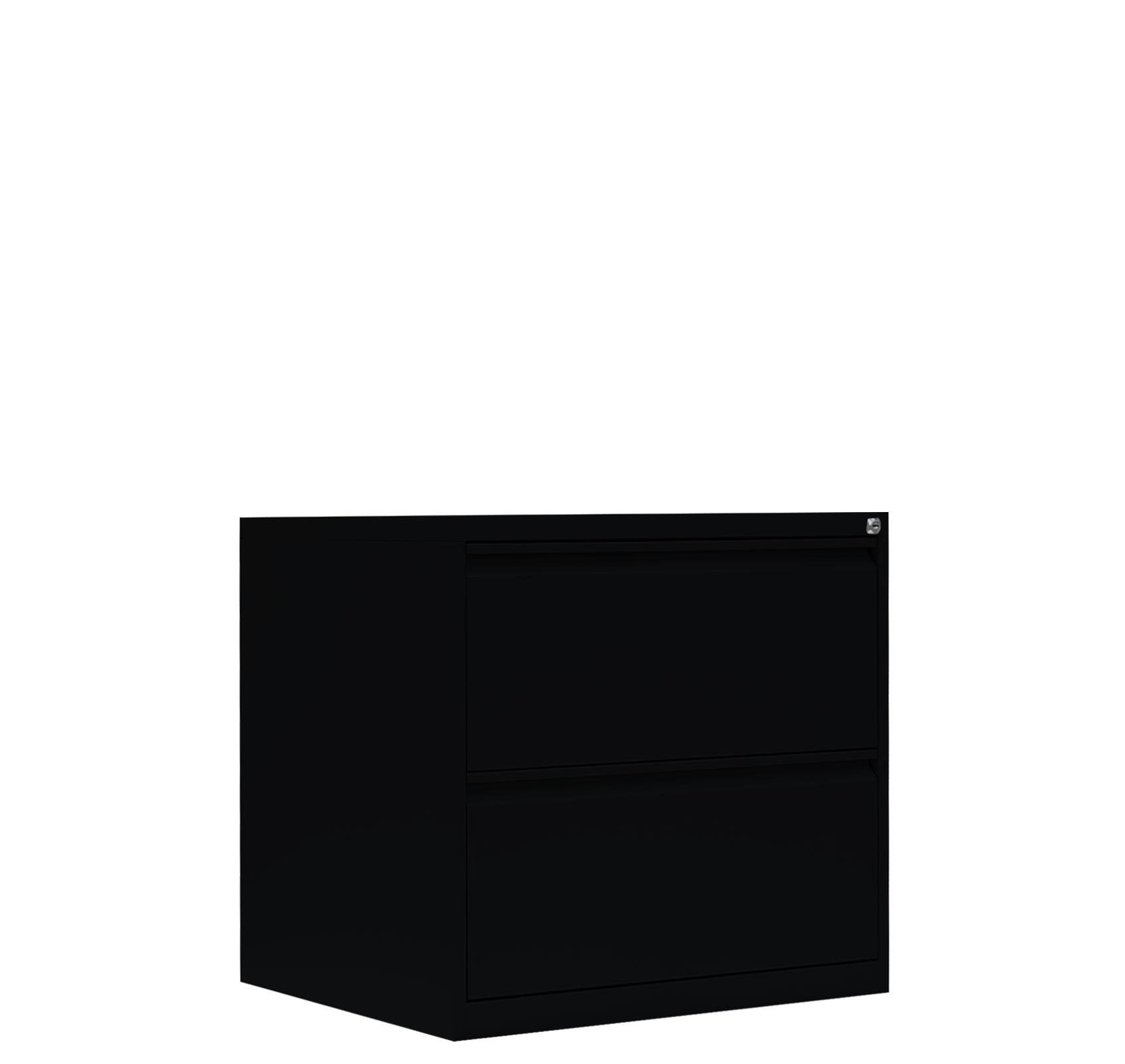 Steelboxx Hängeregisterschrank Lüllmann® Hängeregistraturschrank, 2 Schubladen zweibahnig, 705 x 760 (1-St) Komplett verschweißt und montiert - keine Montage erforderlich