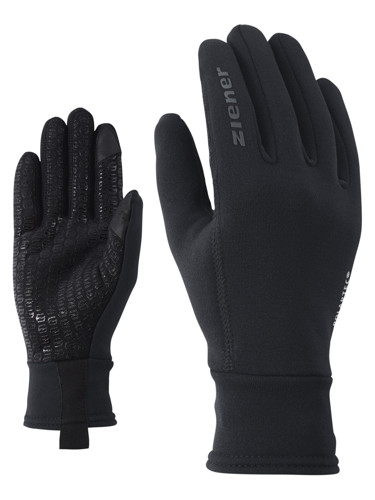 BLACK Ziener IDIWOOL Multisporthandschuhe TOUCH