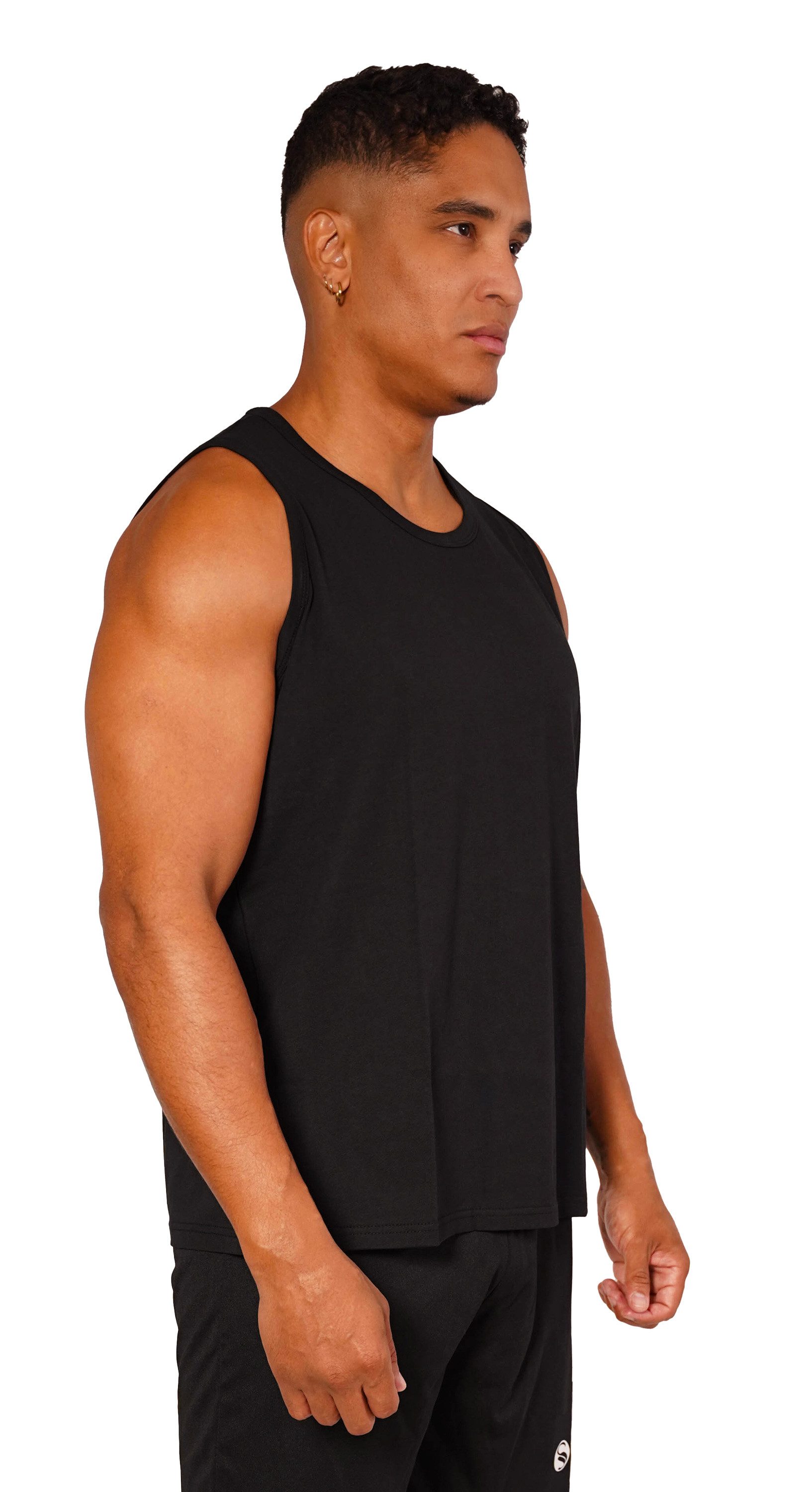Stark Soul® Tanktop Tank Top Herren, Ärmelloses Sommer Shirt, aus reiner Ba günstig online kaufen