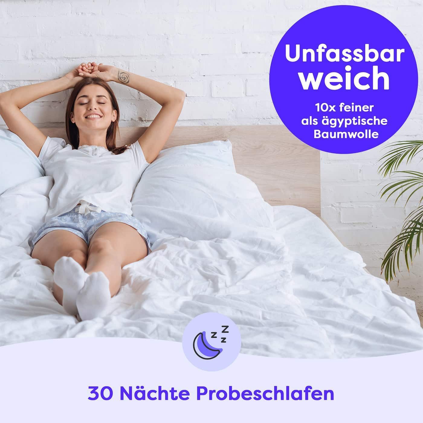 Wolkenfeld Kissenbezug Mikrofaser Kissenbezug - Allergiker Kopfkissenbezug günstig online kaufen